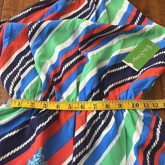 NWT Lilly Pulitzer Kennett Overboard
Stripe Braided Chain Halter Dress Size M - Picture 10 of 12